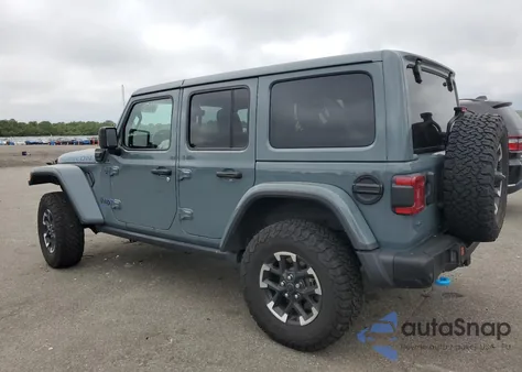 2024 Jeep Wrangler Rubicon 4Xe z USA, uszkodzony, nr VIN 1C4RJXR66RW144473